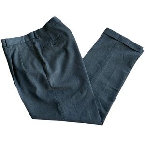 Joseph and‎ Feiss Pleated Wool Blend Dress Pants